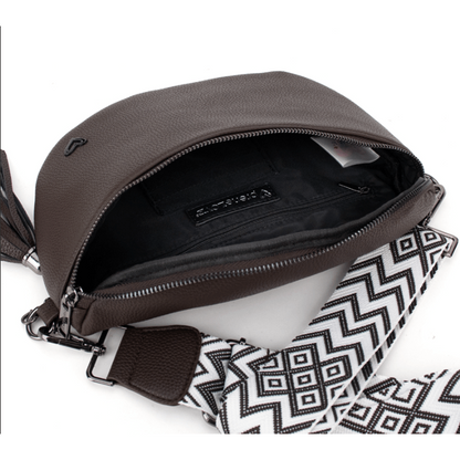 NEW: Kimberley Vegan Leather Crossbody Bag/Sling - Chocolate (Ships Mid August) preneLOVE®
