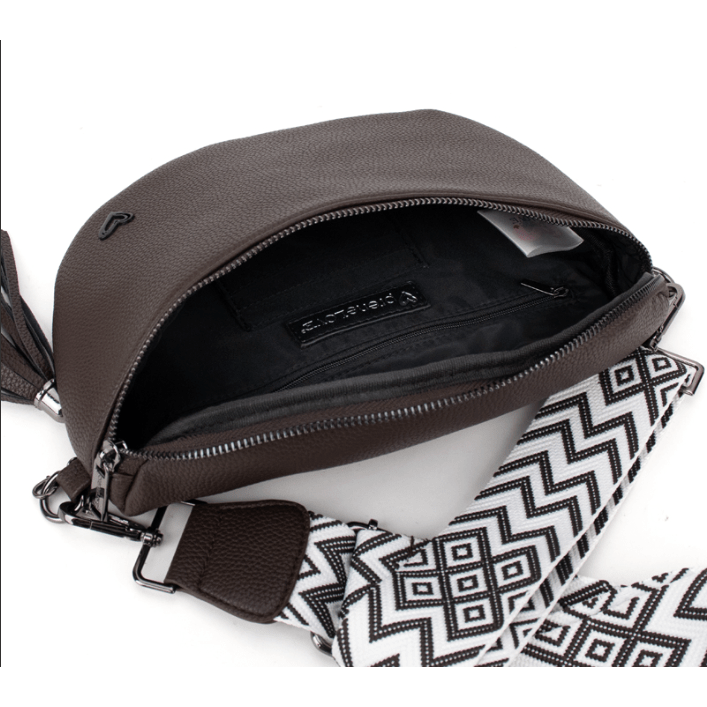 NEW: Kimberley Vegan Leather Crossbody Bag/Sling - Chocolate (Ships Mid August) preneLOVE®