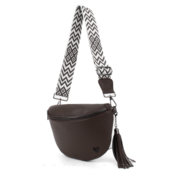 NEW: Kimberley Vegan Leather Crossbody Bag/Sling - Chocolate (Ships Mid August) preneLOVE®
