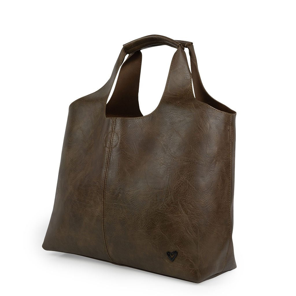 NEW: Kipling Vegan Leather Tote - Chocolate preneLOVE®