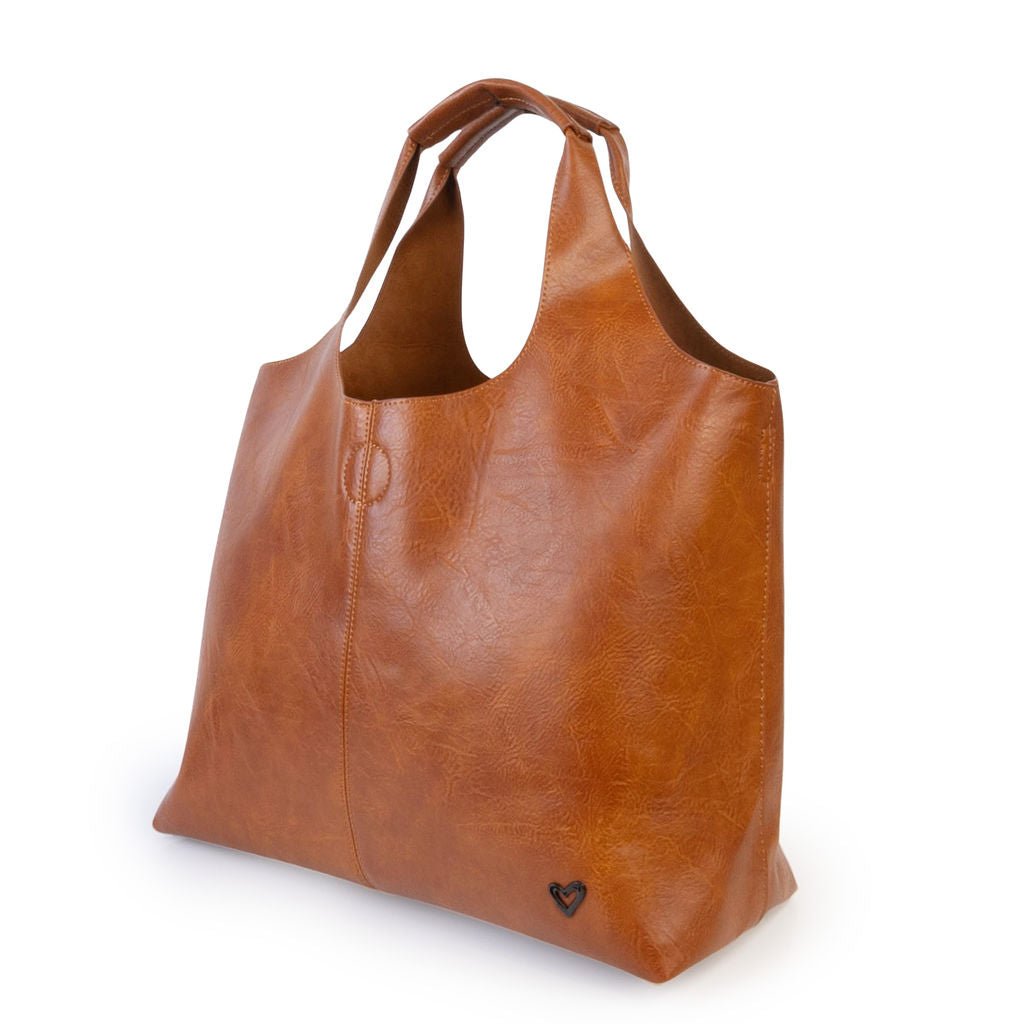 NEW: Kipling Vegan Leather Tote - Cognac preneLOVE®