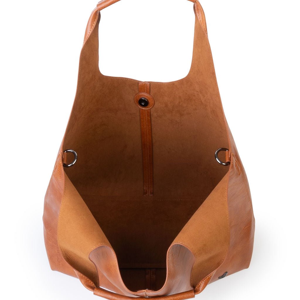 NEW: Kipling Vegan Leather Tote - Cognac preneLOVE®