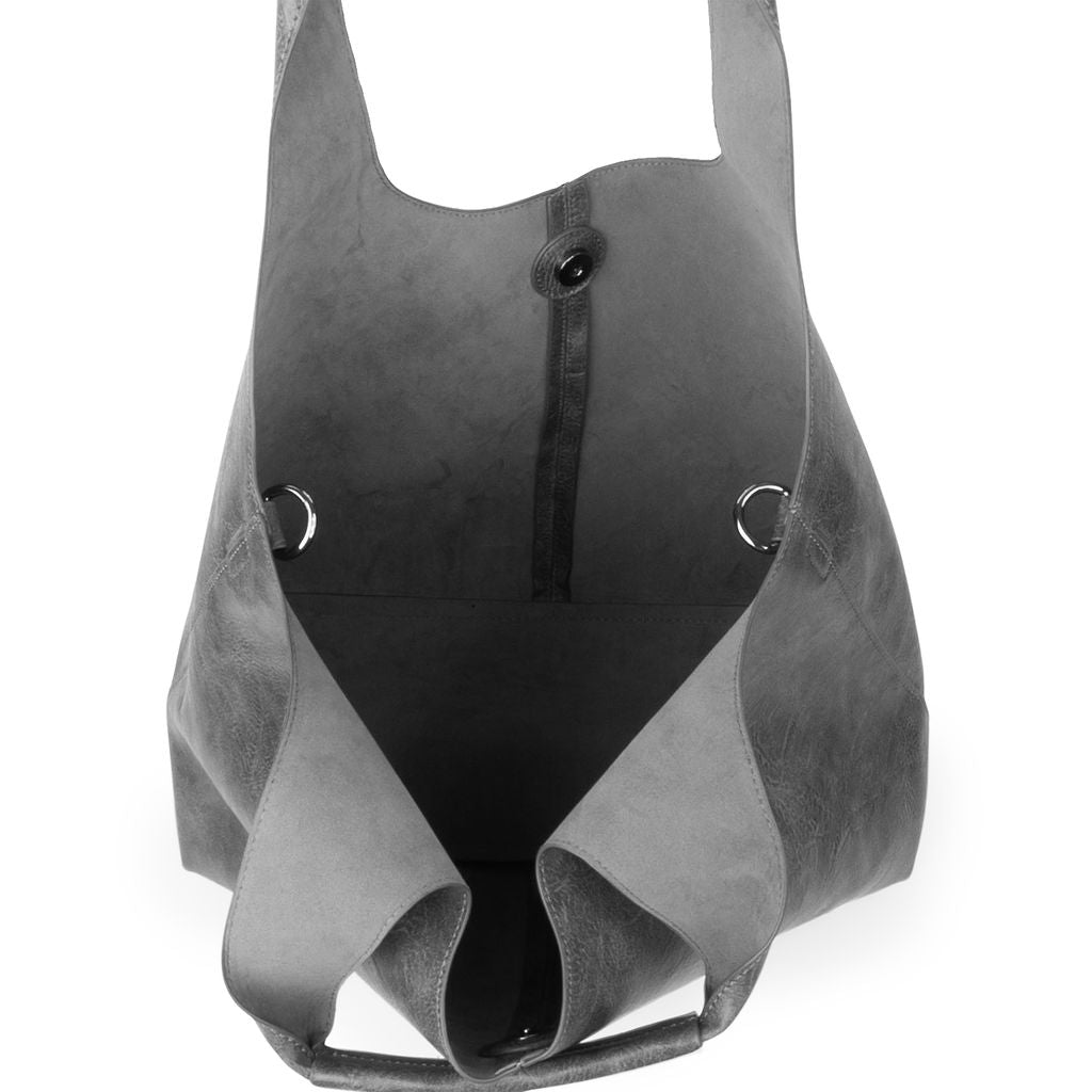 NEW: Kipling Vegan Leather Tote - Grey preneLOVE®