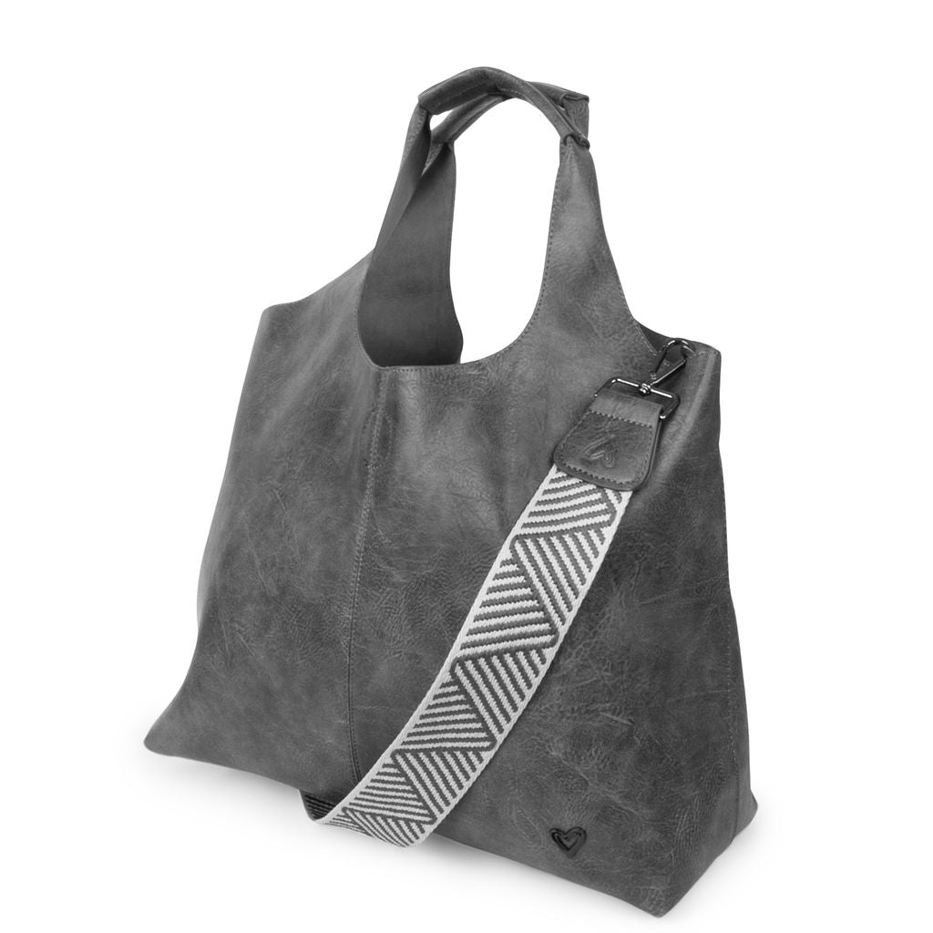 NEW: Kipling Vegan Leather Tote - Grey preneLOVE®