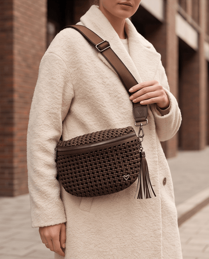 NEW: Lambton Woven Hand knotted Crossbody Bag preneLOVE®
