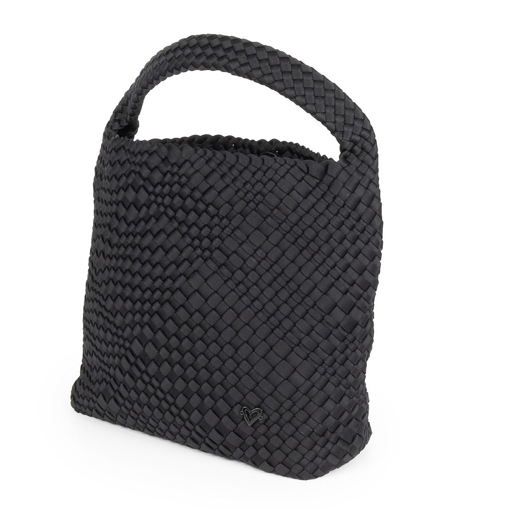 NEW: Langford Woven Hobo Tote - Black Onyx preneLOVE®