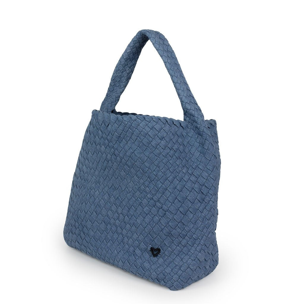 NEW: Langford Woven Hobo Tote - Denim preneLOVE®