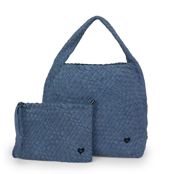 NEW: Langford Woven Hobo Tote - Denim preneLOVE®