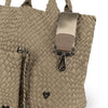 NEW: London Large Woven Tote - Stone preneLOVE®