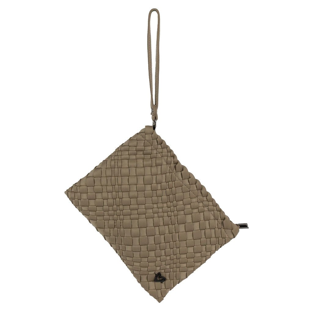 NEW: London Large Woven Tote - Stone preneLOVE®