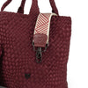 NEW: London Large Woven Tote - Wine preneLOVE®