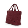 NEW: London Large Woven Tote - Wine preneLOVE®