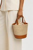 NEW: Lytton Raffia Small Bucket preneLOVE®