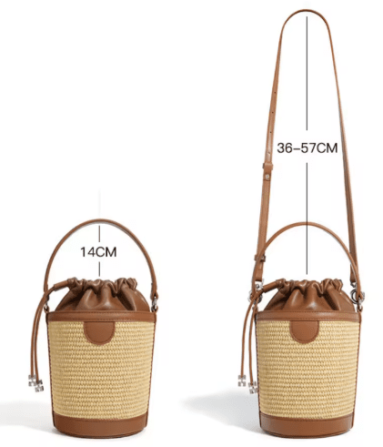 NEW: Lytton Raffia Small Bucket preneLOVE®