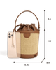 NEW: Lytton Raffia Small Bucket preneLOVE®