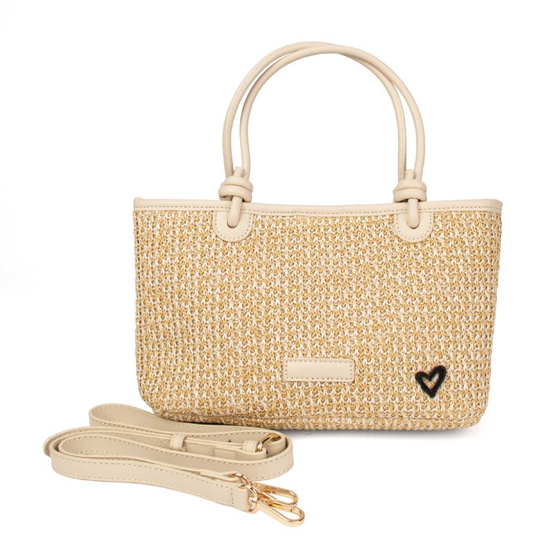 NEW: Montrose Raffia Crossbody Tote preneLOVE®