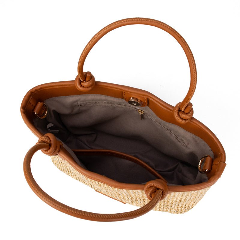 NEW: Montrose Raffia Crossbody Tote preneLOVE®