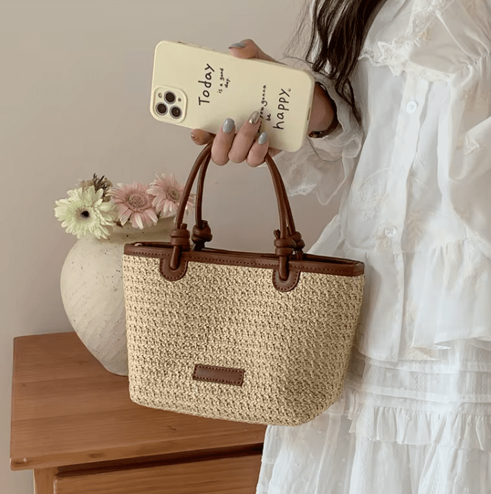 NEW: Montrose Raffia Crossbody Tote preneLOVE®