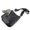 NEW: Oakville Vegan Leather Messenger - Black preneLOVE®