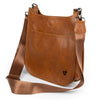 NEW: Oakville Vegan Leather Messenger - Brown preneLOVE®