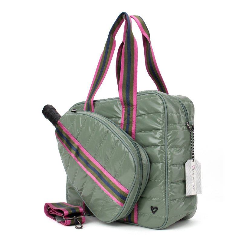 NEW: Pickleball Sport Bag - Sage - a preneLOVE exclusive preneLOVE®