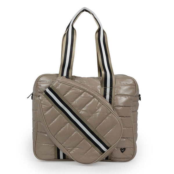 NEW: Pickleball Sport Bag - Tan - a preneLOVE exclusive preneLOVE®