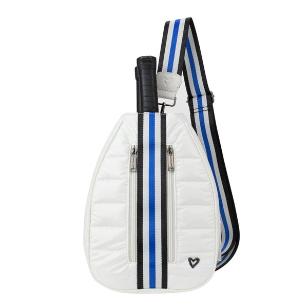 NEW Pickleball Sport Sling Crossbody - White preneLOVE®