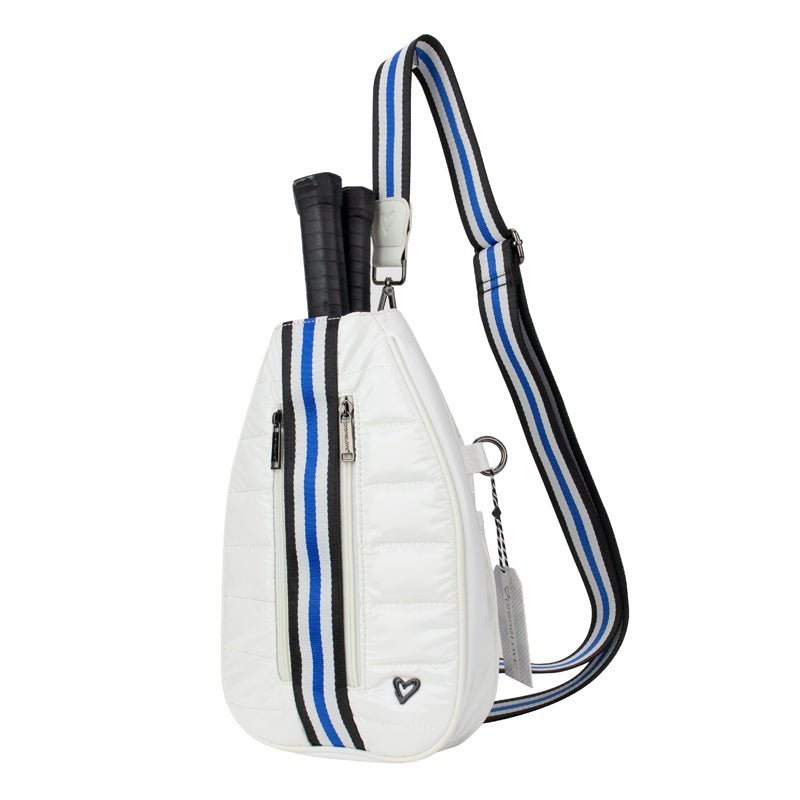 NEW Pickleball Sport Sling Crossbody - White preneLOVE®