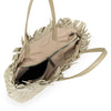 NEW: Taunton Small Woven Tote (Fringed Top) - Khaki preneLOVE®