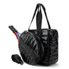 NEW: Tennis Sport Bag - Black Monochromatic (now holds 2 racquets) preneLOVE®