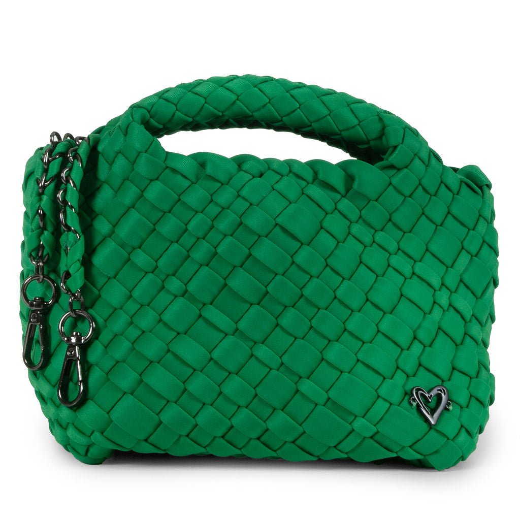 NEW Tiny Mini Woven Tote - Kelly Green preneLOVE®