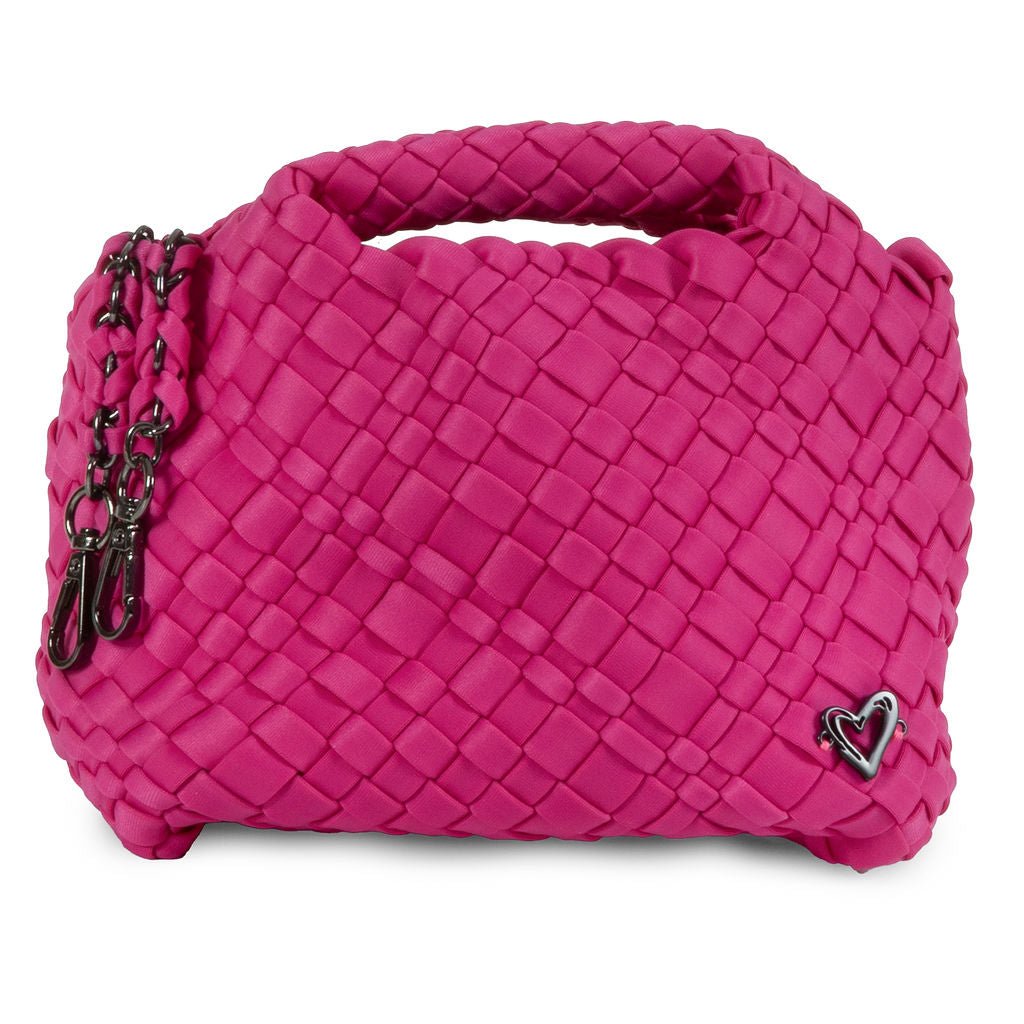 NEW Tiny Mini Woven Tote - Magenta preneLOVE®