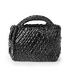 NEW Tiny Mini Woven Tote - Metallic Black preneLOVE®