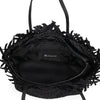 NEW Vulcan Woven Large Tote (Fringed Top) - Black preneLOVE®