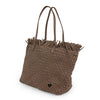 NEW Vulcan Woven Large Tote (Fringed Top) - Buff preneLOVE®