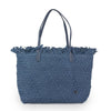 NEW Vulcan Woven Large Tote (Fringed Top) - Denim preneLOVE®