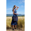 NEW Vulcan Woven Large Tote (Fringed Top) - Navy preneLOVE®