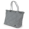 NEW: Vulcan Woven Large Tote (Fringed Top) - Slate preneLOVE®