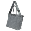 NEW: Vulcan Woven Large Tote (Fringed Top) - Slate preneLOVE®