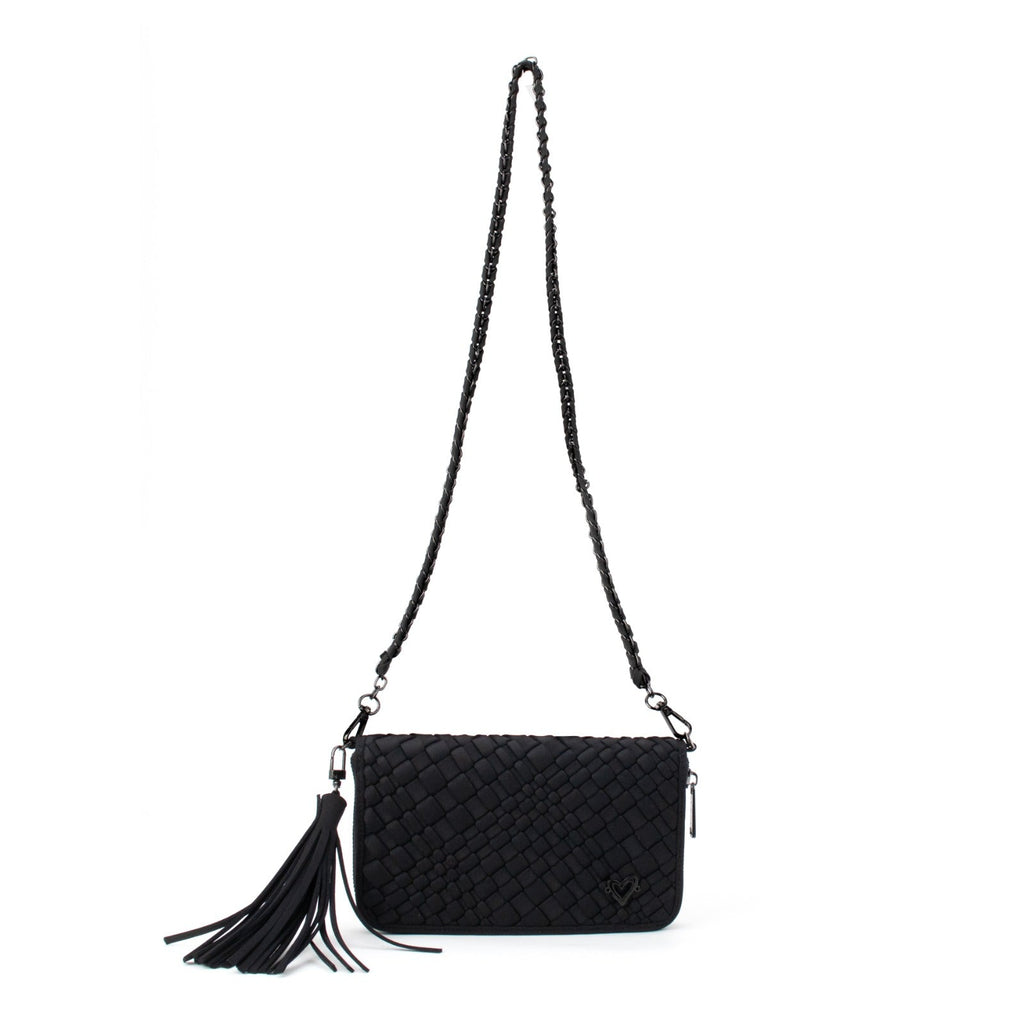 NEW: Watson Woven Wallet/Crossbody - Black (Arrives Aug 1) preneLOVE®