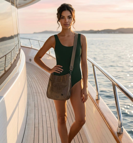 Oakville Vegan Leather Messenger preneLOVE®