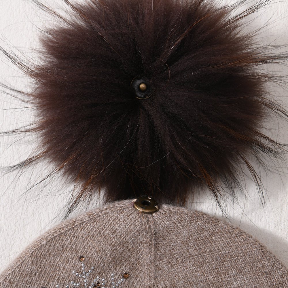 Olivia Snowflake Crystal Hat PNYC