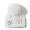 Olivia Snowflake Crystal Hat PNYC