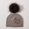 Olivia Snowflake Crystal Hat PNYC