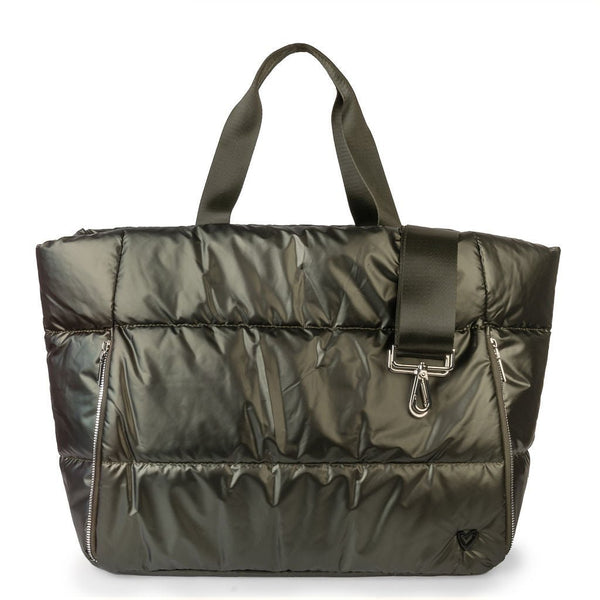Panorama Puffer Large Tote - Olive preneLOVE®