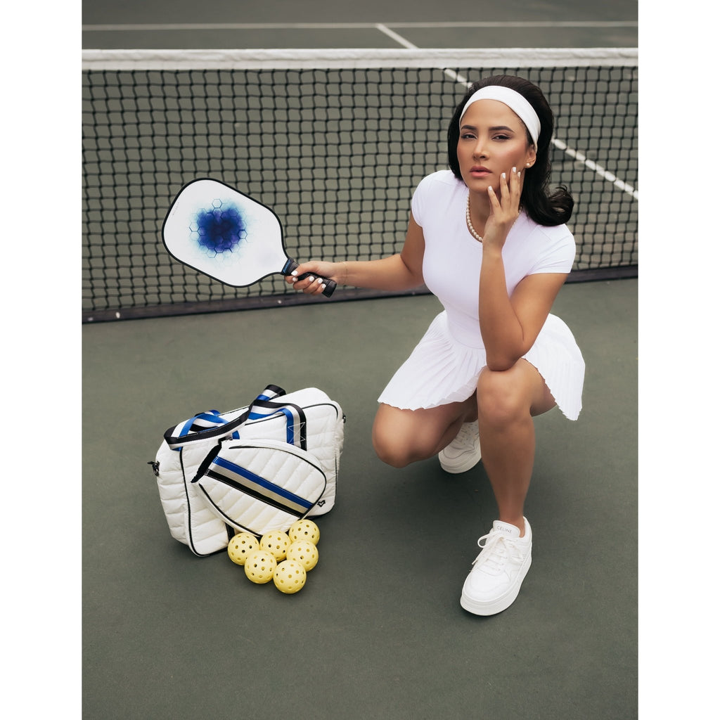 Pickleball Sport Bag - White preneLOVE®