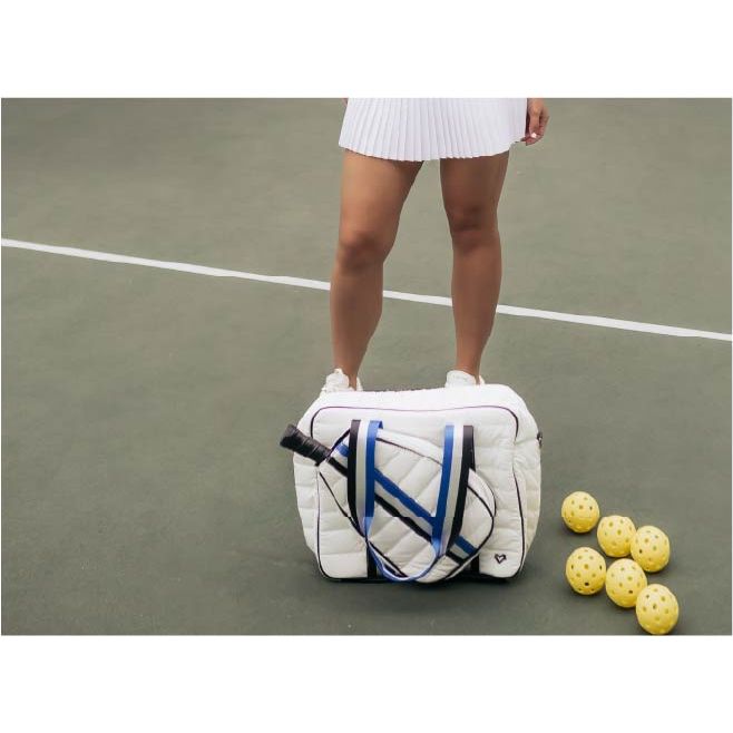 Pickleball Sport Bag - White preneLOVE®