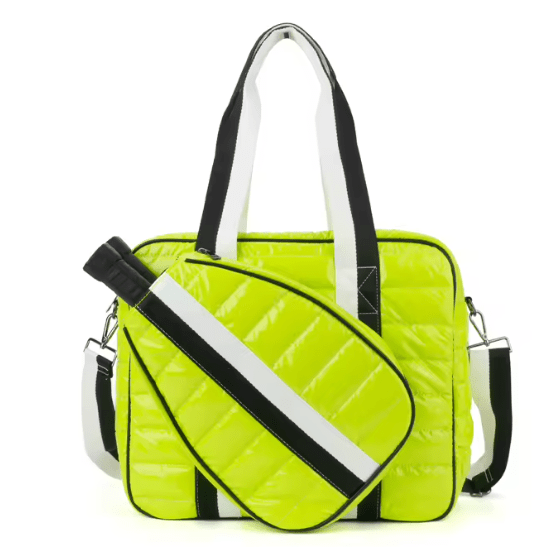 Pickleball Sport Tote Bag (sleeve holds 2 paddles) preneLOVE®