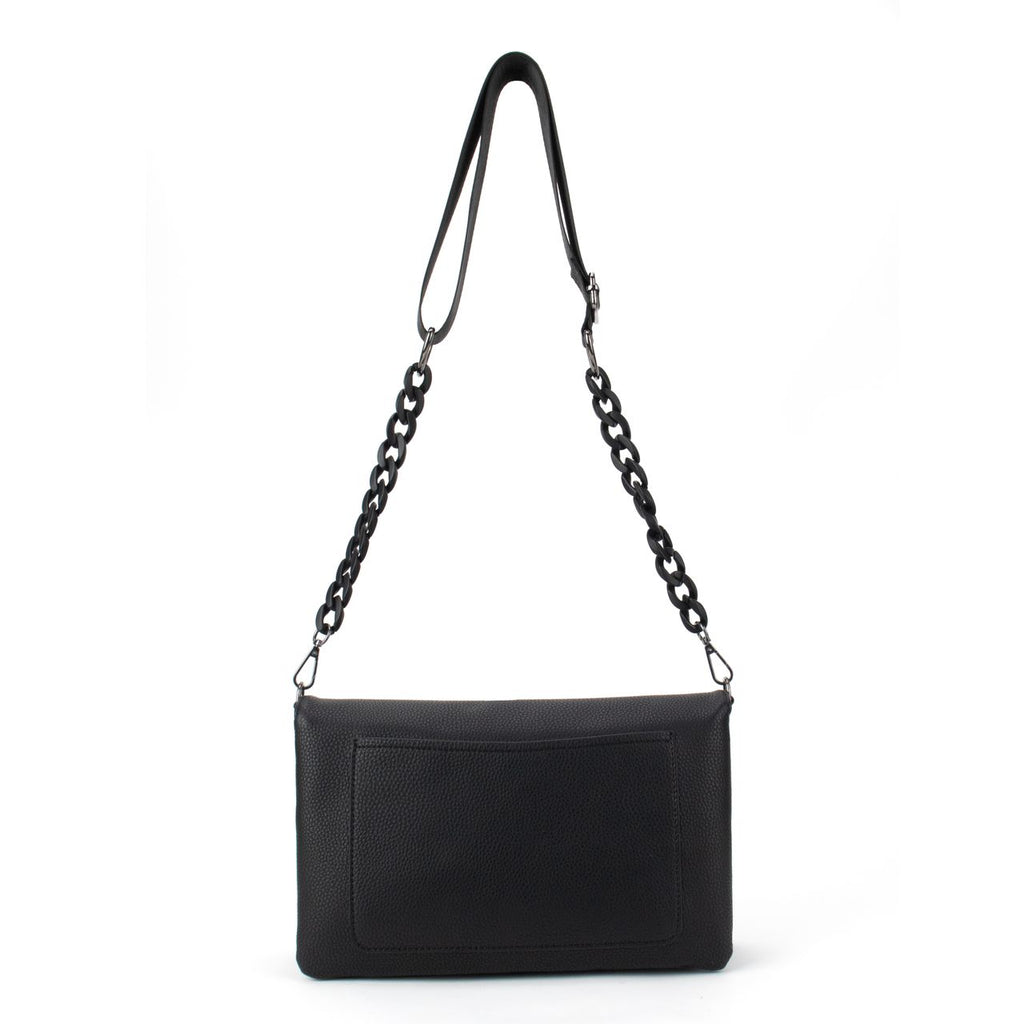 Ritson Vegan Leather Crossbody Bag - Black (arrives Mid Dec) preneLOVE®