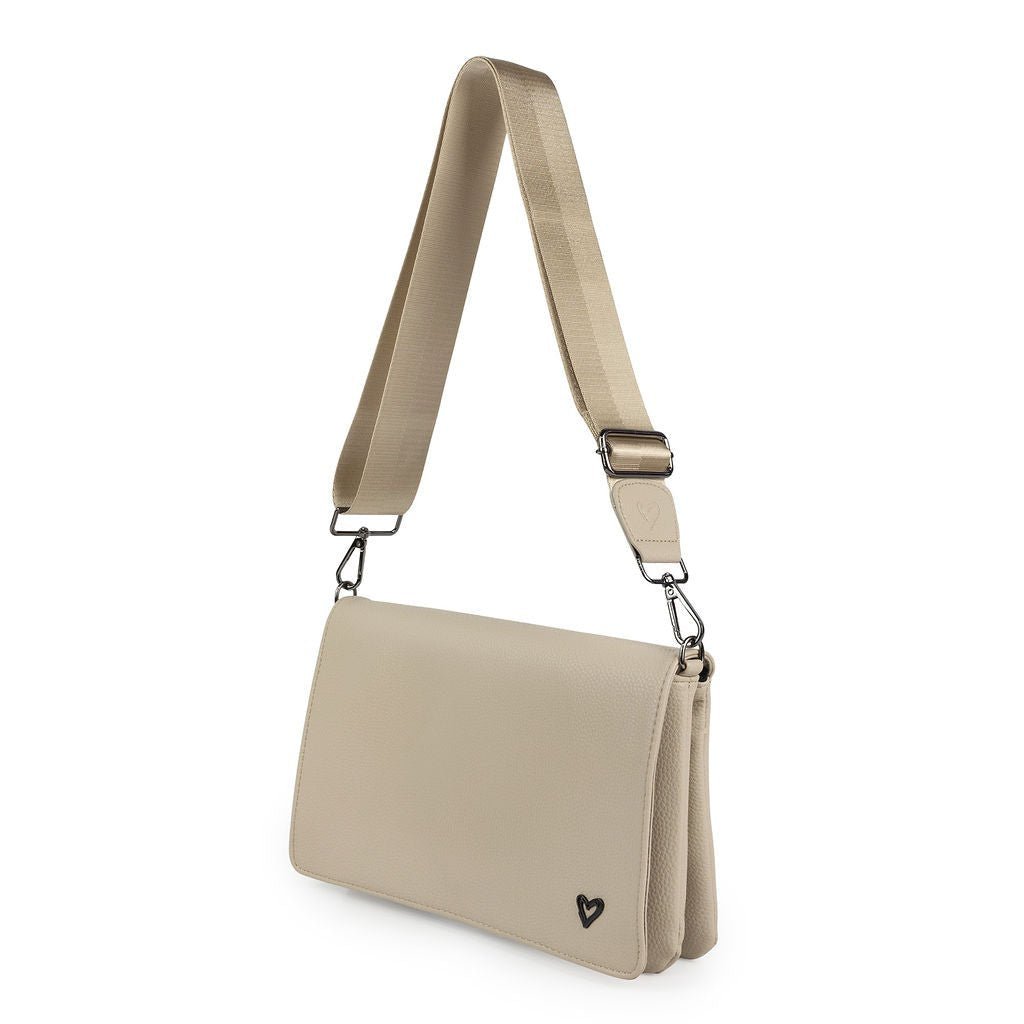 Ritson Vegan Leather Crossbody Bag - Olive preneLOVE®